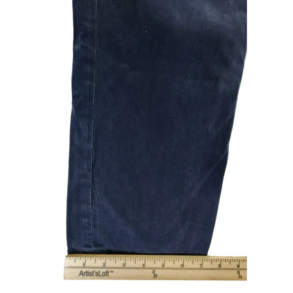 Adriano Goldschmied The Everett Pants Mens 34x34 (Fit 35x33) Black Slim Straight